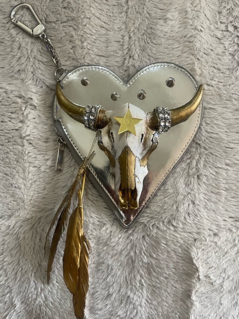 Mini Bullhead Wristlet